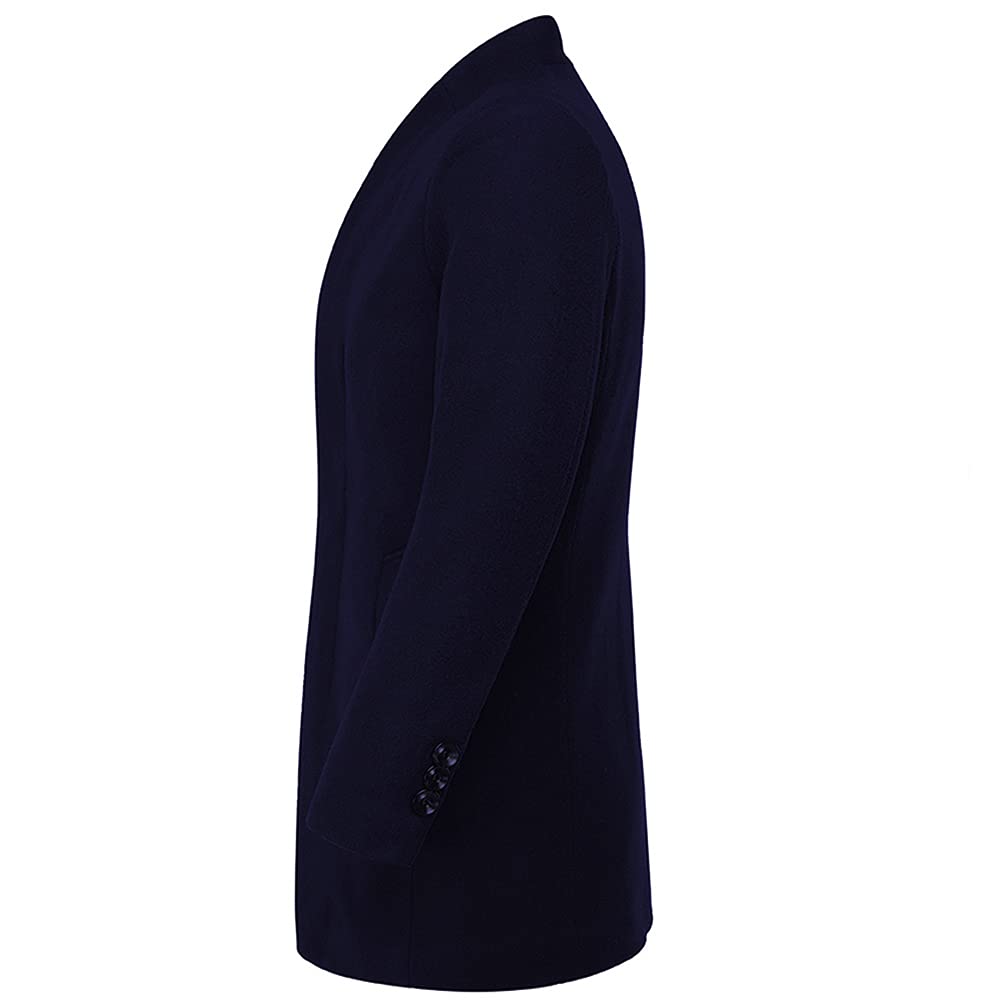 YOUTHUP Cappotto da Uomo Invernale in Lana