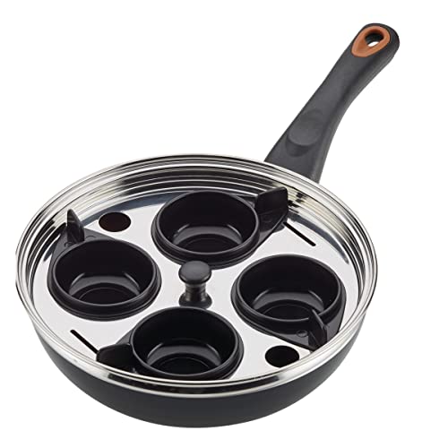Farberware Glide Copper Ceramic Egg Poacher Pan Nonstick 4 Eggs, 8-Inch - image 8