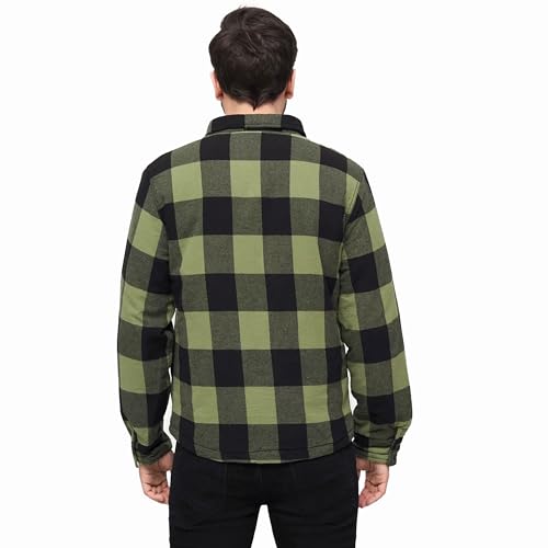 Image of Brandit Men's Lumber Jacket Black /Blue