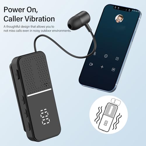 Auricular Bluetooth inalámbrico Pomya con micrófono miniatura 2