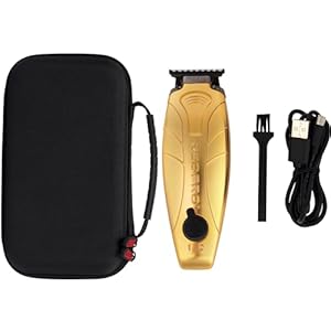 RED Pro Professional Cordless Hair Finishing Trimmer and Men Grooming Pouch