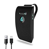 🎤【Diffusion Vocale】 Prend en charge l'annonce vocale des numéros entrants, les alertes de batterie faible et l'état du connecteur bluetooth voiture. Diffuse les instructions de navigation et la musique voiture bluetooth pour une conduite mains libres pratique.