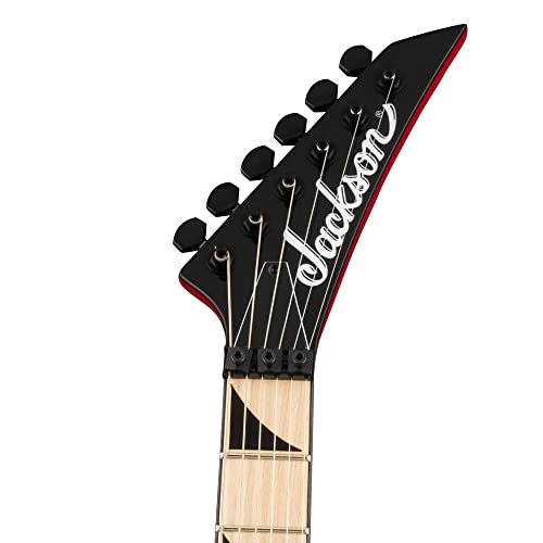 Jackson X Series Warrior™ WRX24M, Maple Fingerboard, Ferrari Red - Les Beatles, Paul McCartney, John Lennon, RIngo Starr, George Harrison Jackson X Series Warrior™ WRX24M, Maple Fingerboard, Ferrari Red – Image 5