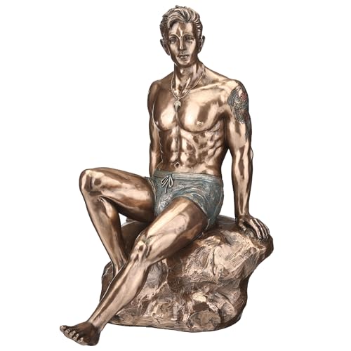 Estatua de Resina con Acabado de Bronce Veronese Design