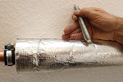 Miniatura 7 de Rockwool 800 Aislante Para Tubos De Lana De Piedra 1 M Rod Wlg 0.035 Scp-Rs22-30