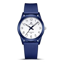 LN LENQIN Kids Watch Boys Watch Girls Watches Waterproof Analog Quartz Watches for Children with Silicone Band