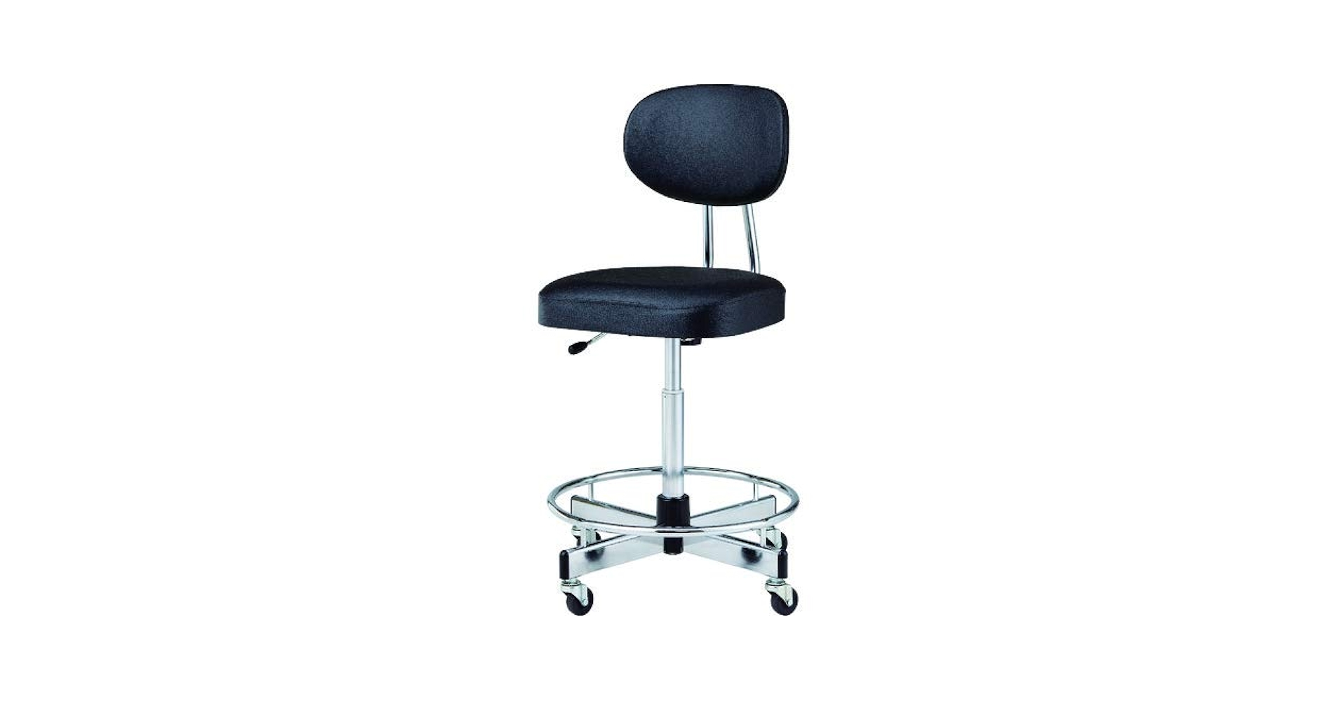専用　椅子② ノーリツ 製図用チェア ビニールレザー ブラック TL-17L-Z 5058