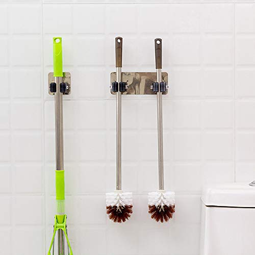 Preisvergleich Produktbild hahashop2 Praktisch Gerätehalter Halterung Gartengeräte Wandhalterung für Mopp Besen Gartenwerkzeuge Stielhalter und Halterung für Besen Rechen Platz Sparen