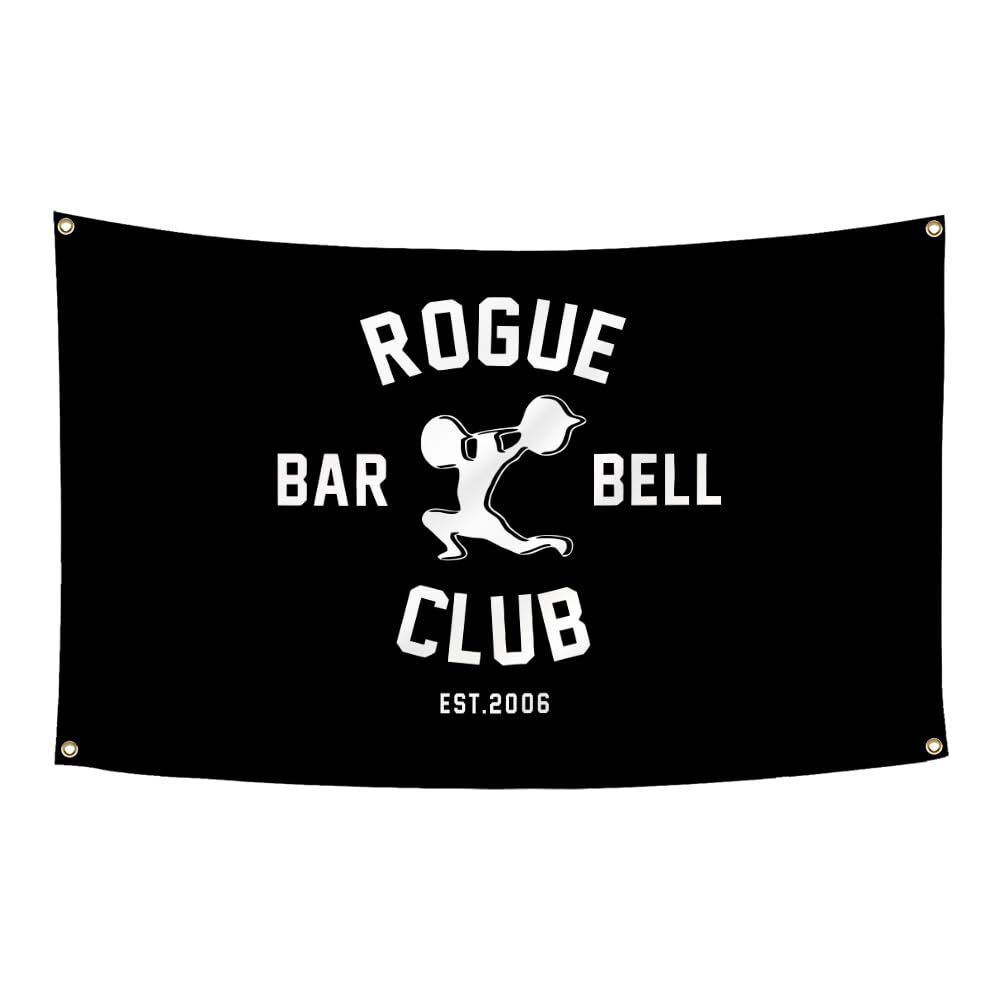 Amazon.co.jp: Rogue Club Flag モチベーションを高めるジムバナー 3