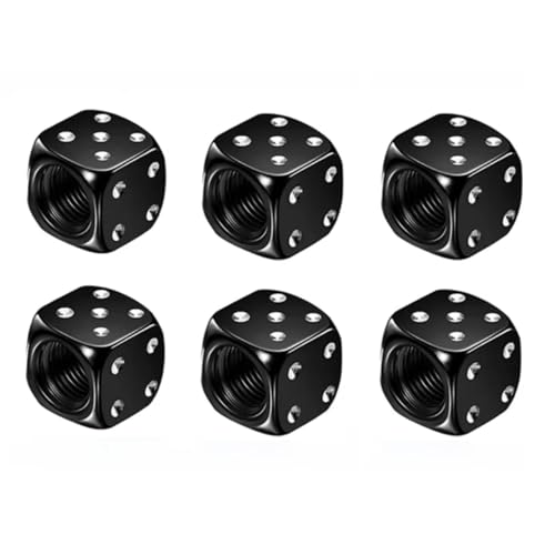 Fit for BMW Tire Valve Caps 6Pcs Metal Air Valve Covers