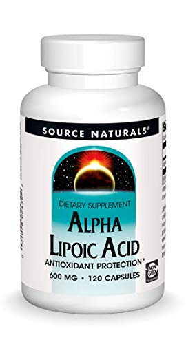 Source Naturals Alpha Lipoic Acid 600 Mg Supports Healthy Sugar Metabolism, Liver Function & Energy Generation - 120 Capsules #TOP14