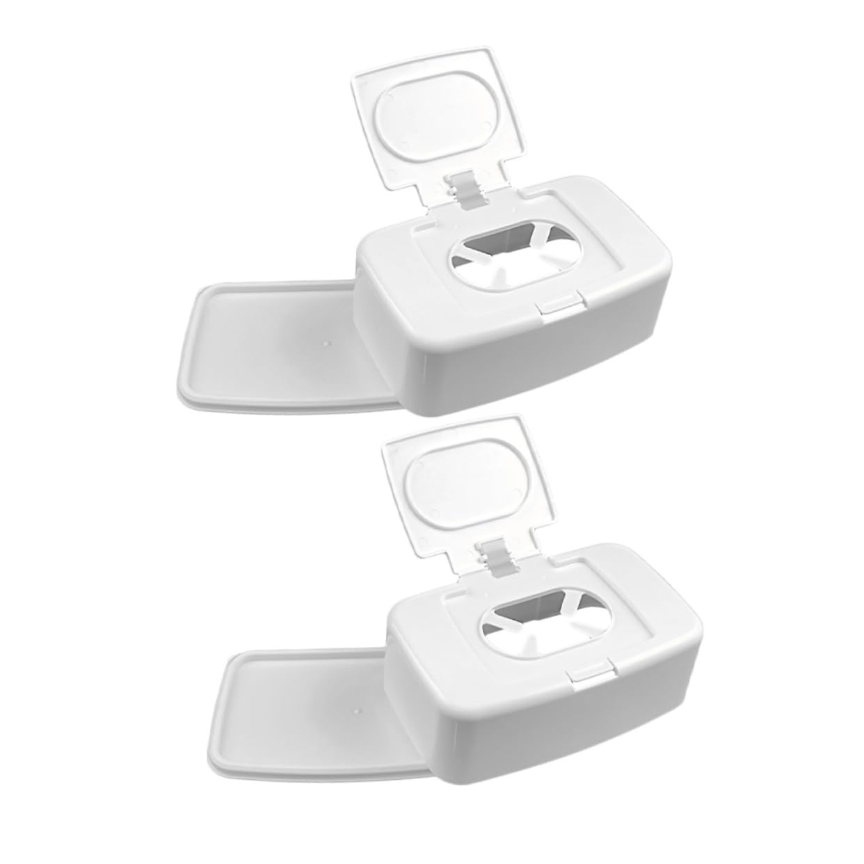 IMIKEYA 8 Pièces boîte de Rangement pour lingettes humides Range Bureau Trousse de Rangement Voyage décorer lingettes pour bébés étui à lingettes ménagères Voyage de conteneur de lingettes