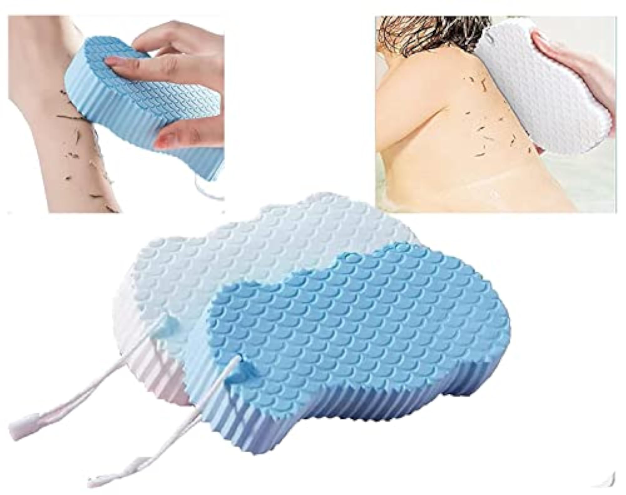 Ultra Soft Bath Body Shower Sponge, Magic Dead Skin Remover