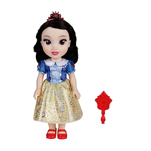 Disney Princesse Poupée 38cm Blance Et Les 7 Nains Licence Officielle Disney Collection Mon Amie Princesse Robe Effets Argentés Et Brosse Incluse Poupées à Collectionner Dès - vue 2