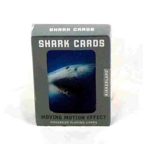 Amazon.com: Kikkerland Lenticular 3-D Shark Poker-Size Playing