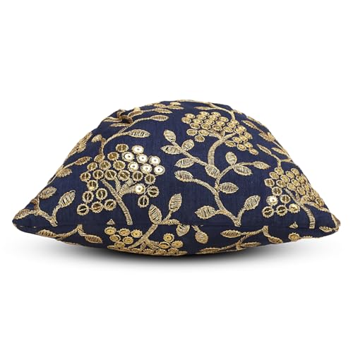 Image of LONGING TO BUY Indian Embroidered Pearl Potli Bag For Women, Sequence Design with Tassel, Wedding Potli Bags