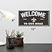 Fan Creations New Orleans Saints NFL Welcome Home NFL Logo 6inx12inWood Sign