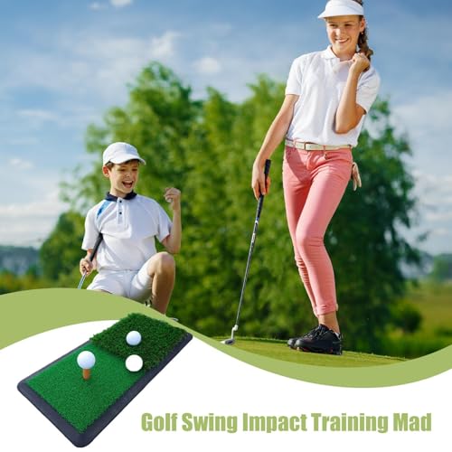 Tapis d'entraînement de golf en gazon synthétique stable - 3