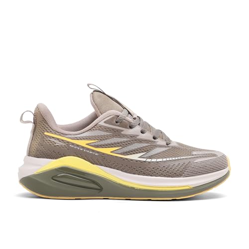 Image of ASIAN Quantum-25 Men's Running Shoes | Lightweight Sneakers with Air-Cushioned Sole, Breathable Knit Upper & Shock-Absorb Comfort | Perfect for Travel, Street Style