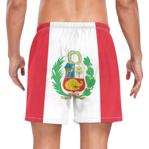 Pantalones cortos de playa de secado rápido con acabados premium de Perú 2