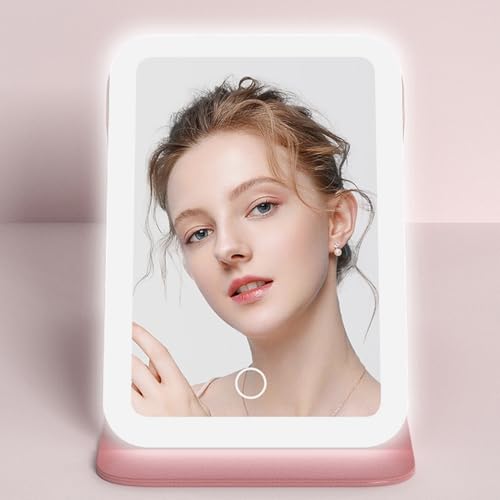 Miroir de voyage avec lumière, le miroir de vanité de table idéal pour filles - 4