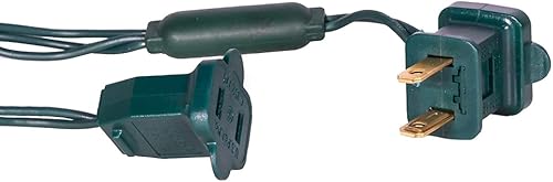 Miniatura 4 de Kurt S. Adler UL 35 Multicolor G12 Juego de luces LED de alambre verde, 17.6 pies