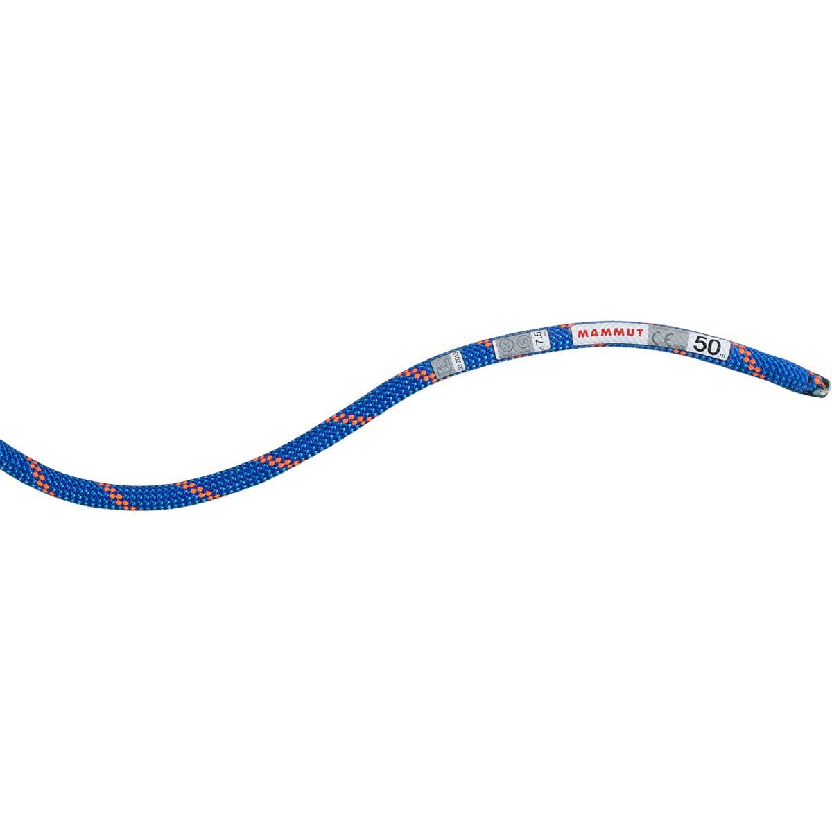 Mammut 7.5 Alpine Sender Dry Rope, Blue-Vibrant Orange, 60 m, 2010-05490-50619-1060