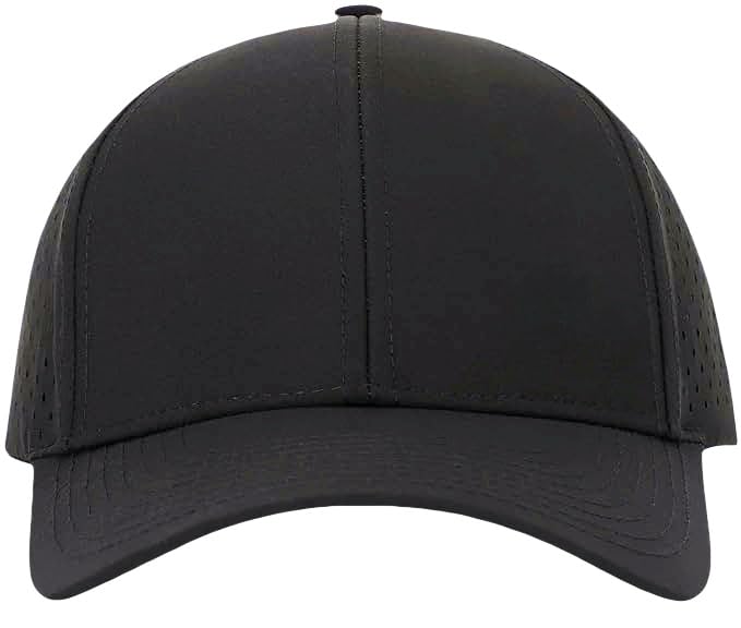 Image of Men's Baseball Cap Fits OSFM & XXL Laser Perforated Golf Ball Hat Water Resistant Quick Dry Adjustable Snapback Caps