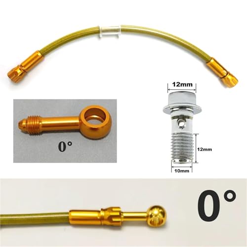 Flexible frein hydraulique en acier inoxydable tressé haute résistance 250cm