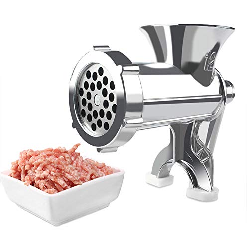 Mit Edelstahl Und Handkurbel Klinge Manuell Lebensmittel Brecher Cutter Messer Wurstmaschine Zerkleinerer Für Manuell Drehwolf