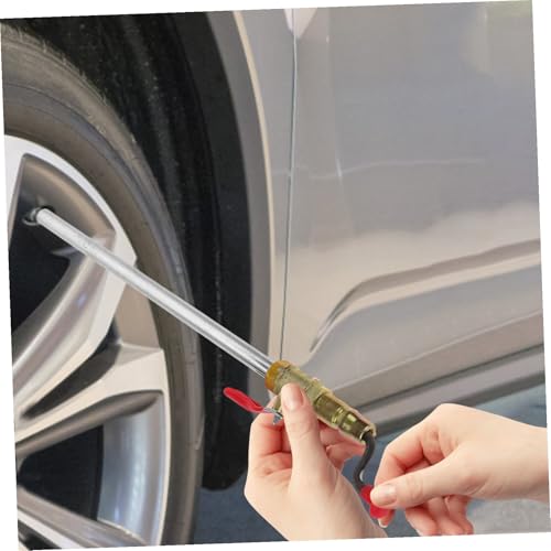 ANDRESLAD 車用ヤ充填棒 ストレートエアチャック 耐久性高速充填対応 電動インフレーター互換 多様ノズル対応 簡単操作で効率的な空気入れ
