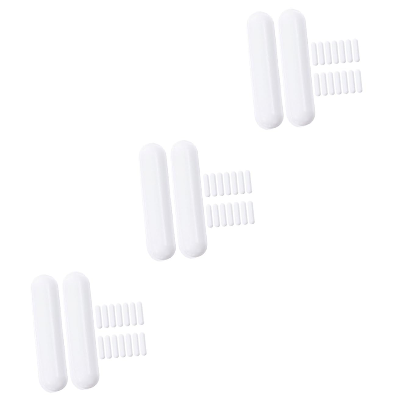 Gatuida 48piezas Magnet Bar De Agitación De Laboratorio Resistente Altas Temperaturas Para Experimentos Científicos y Mezcla De Líquidos Universidades y Laboratorios