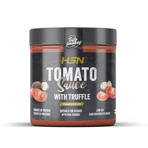 Salsa de Tomate con Trufa de HSN | 250 g | Receta Clásica con un Toque Gourmet | Sin Colorantes, Endulzantes ni Conservantes Artificiales| Apto Dietas Veganas, Keto y Sin Gluten