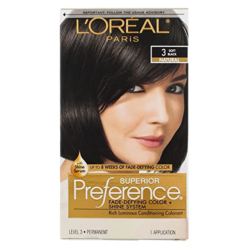 L’Oreal Paris Superior Preference - 3 Soft Black Natural miniatura 1