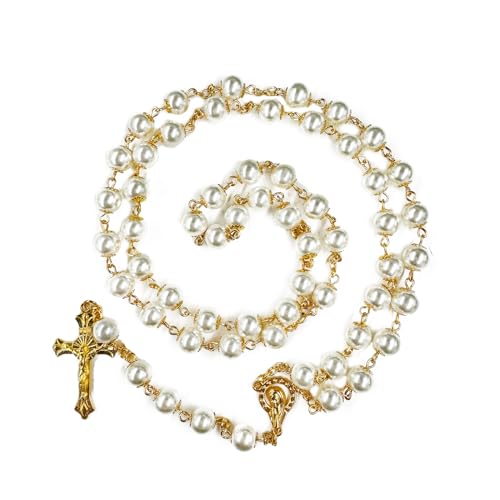 first communion rosarys for girls and boys rosarybeads catholic for men women rosary necklace as gifts for mother grandmother elders