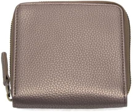Joy Susan Women's Fashion Wallet Palmer Square Zip Around Wallet Hand Bag - Metallic Bronze