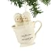 Snowbabies Tea for Two Ornament, 2.25-Inch