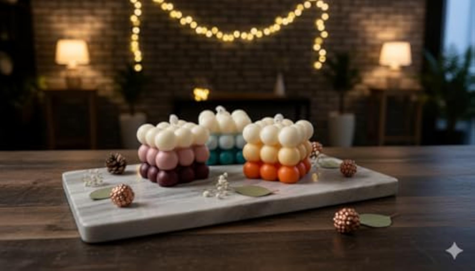 Big Bubble Candle, Unique Decorative Style