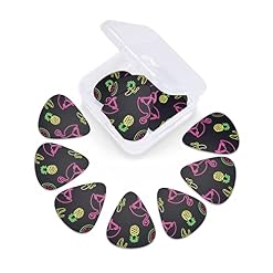 Ensemble de 12 médiators de guitare Pine Banana Flamingo pour guitare acoustique, guitare électrique, contrebasse… - Les Beatles, Paul McCartney, John Lennon, RIngo Starr, George Harrison Ensemble de 12 médiators de guitare Pine Banana Flamingo pour guitare acoustique, guitare électrique, contrebasse… – Image 6
