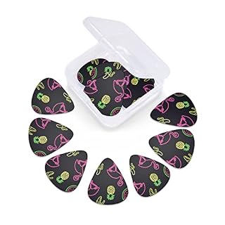 Ensemble de 12 médiators de guitare Pine Banana Flamingo pour guitare acoustique, guitare électrique, contrebasse… - Les Beatles, Paul McCartney, John Lennon, RIngo Starr, George Harrison Ensemble de 12 médiators de guitare Pine Banana Flamingo pour guitare acoustique, guitare électrique, contrebasse… – Image 6