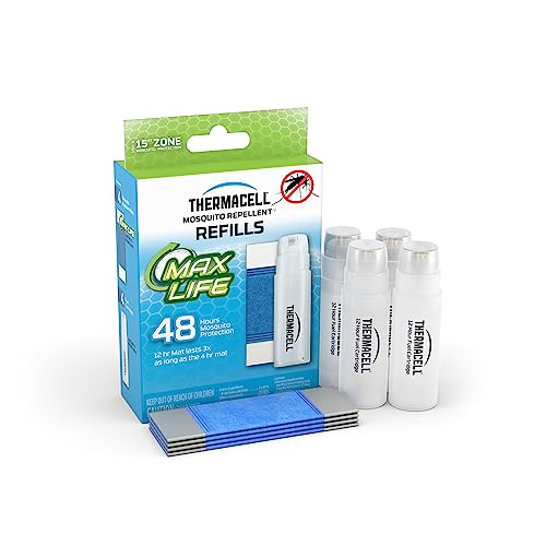 Thermacell Mosquito Repellent Refills; Compatible with Any Fuel-Powered Thermacell Repeller;