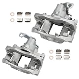 DRIVESTAR 18B5080 18B5081 Rear Brake Calipers, fit 2008-2012 for Chrysler Town and Country, 2008-2012 for Dodge Grand Caravan, 2008-2012 for Volkswagen Routan, 2012-2013 for Ram C/V
