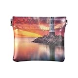 Ouverture par pression : le porte-monnaie Lighthouse dispose d'une fermeture à pression pour une ouverture pratique d'une seule main, il permet un accès sans effort, il protège vos effets personnels en toute sécurité pour éviter de les perdre