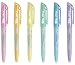Pilot Frixion Light Soft Color Erasable Highlighter Pen, 6 Color Set (SFL-60SL-6CS)
