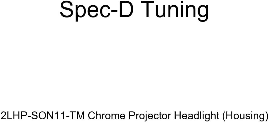 Spec-D Tuning 2LHP-SON11-TM Chrome Projector Headlight (Housing)