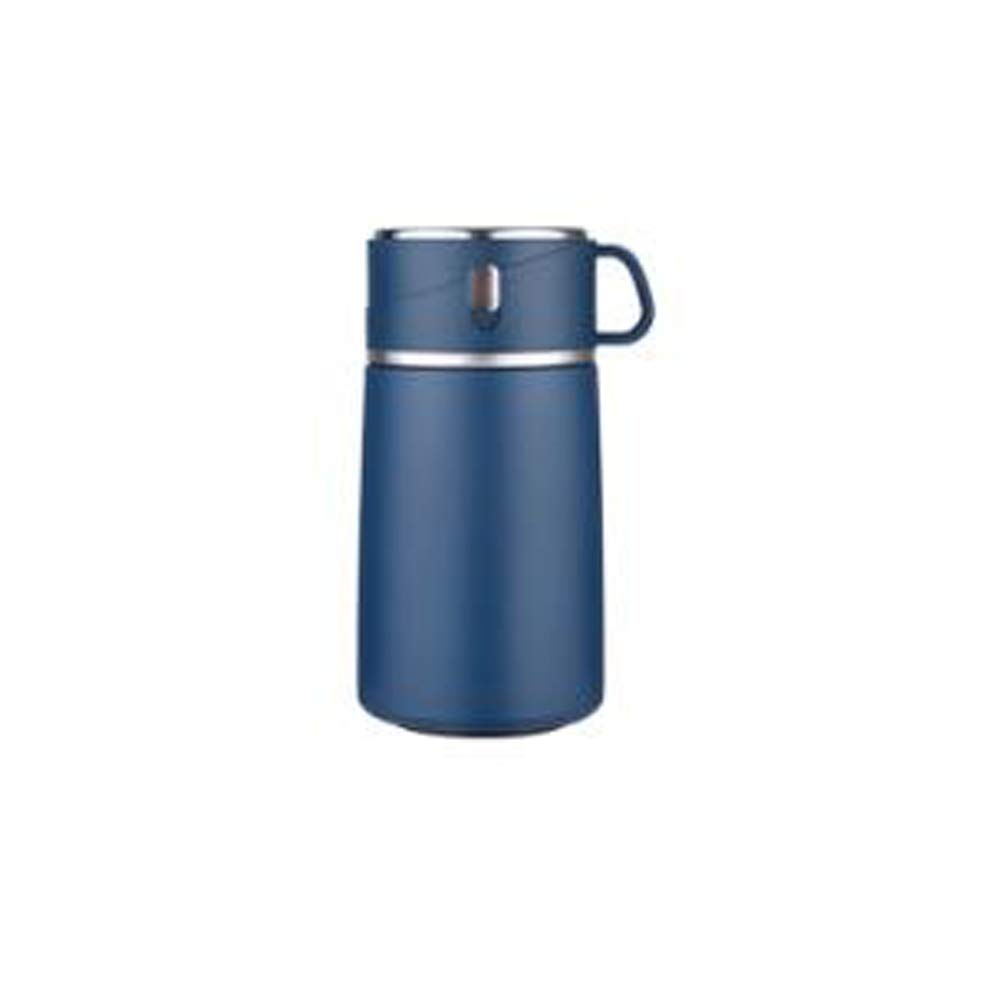 Pot de nourriture isotherme 800ml en acier inoxydable avec cuillère pliable