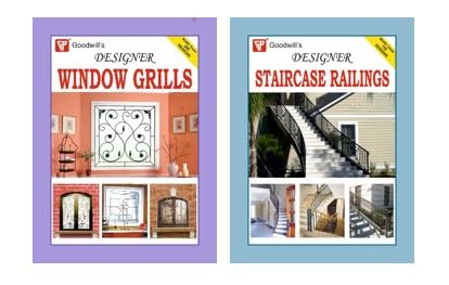 Pack of 2 Books (Designer Window Grill & Designer Staircase Railings)