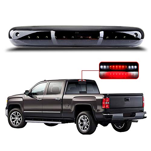 High Mount Brake Light LED 3rd Brake Light Carge Light for 2007-2013 Chevy Silverado GMC Sierra Smoke Lens LED Light