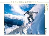 CALVENDO Puzzle Snowboarden, Freeride | 1000 Teile Lege-Größe 64 x 48 cm Foto-Puzzle für glückliche Stunden