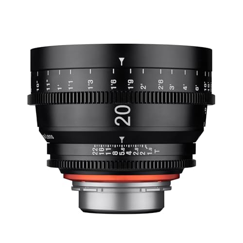 Rokinon XEEN 20mm T1.9 Wide Angle Pro Cinema Lens for Arri PL Mount Cameras (XN20-PL)